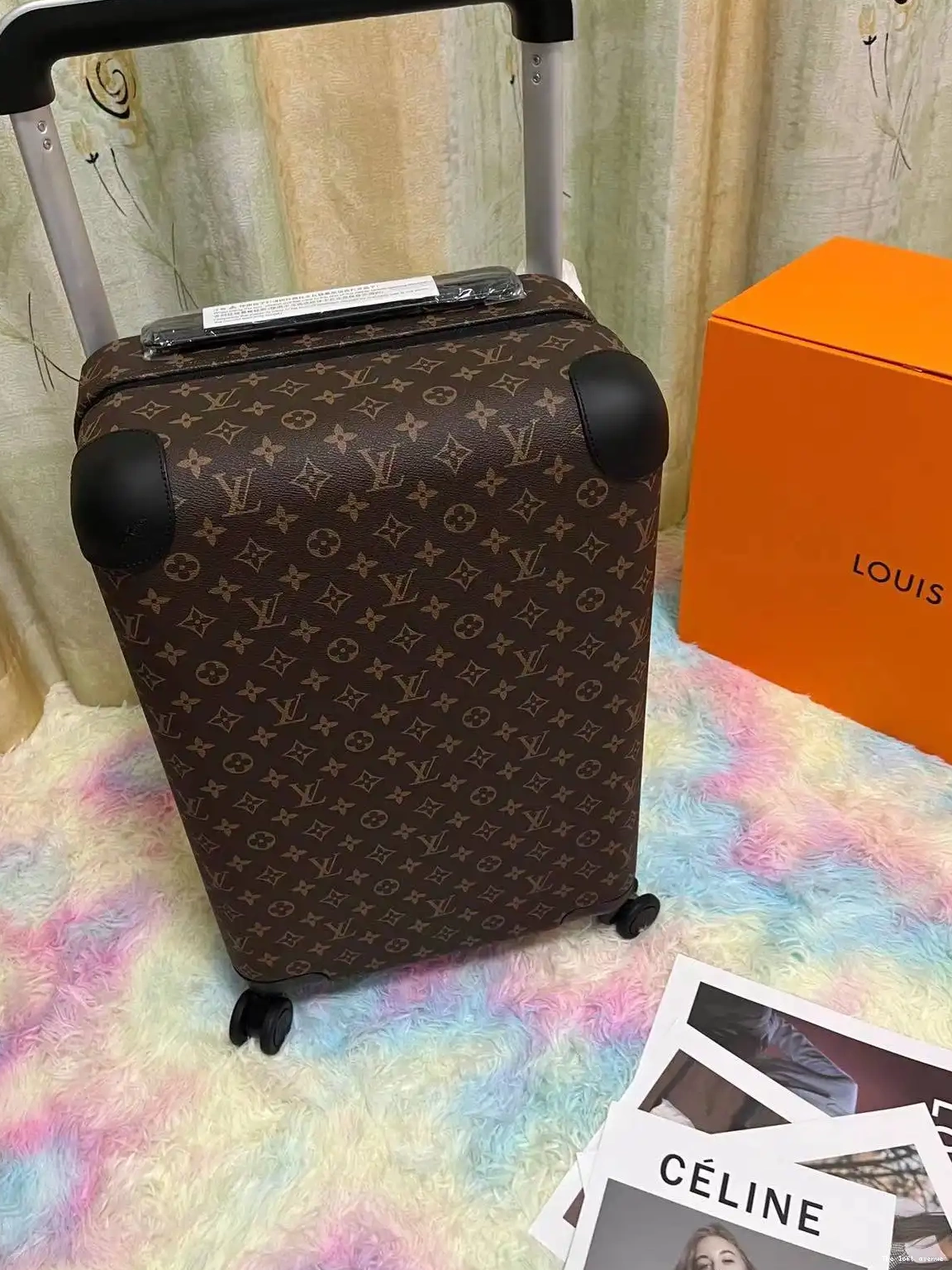 CABIN 37L SUITCASE 55 HORIZON BLACK MACASSAR CANVAS 0527